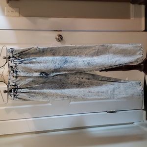 Vintage 80's acid washed jeans